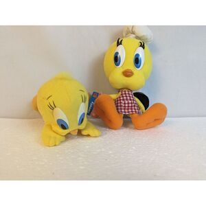 Vintage Tweety Bird Chef Cake Plush 1998 Looney Tunes‎ Warner Bros Play By Play